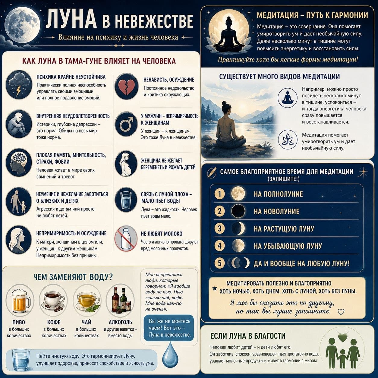 Луна в невежестве