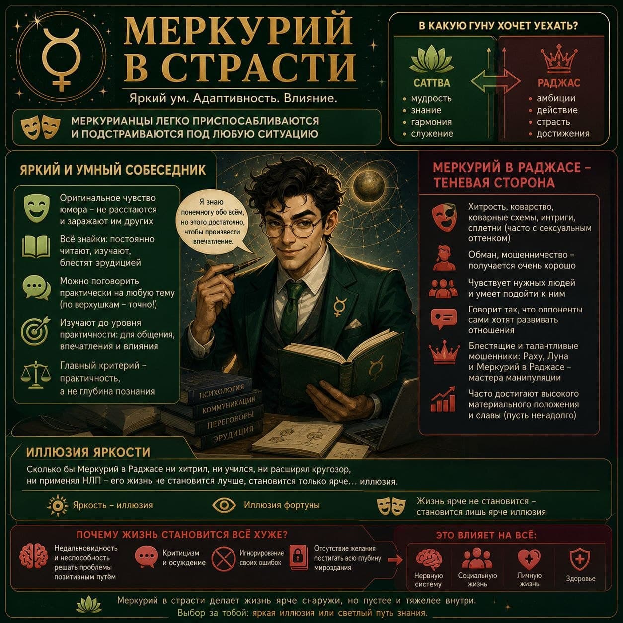 Меркурий в страсти.