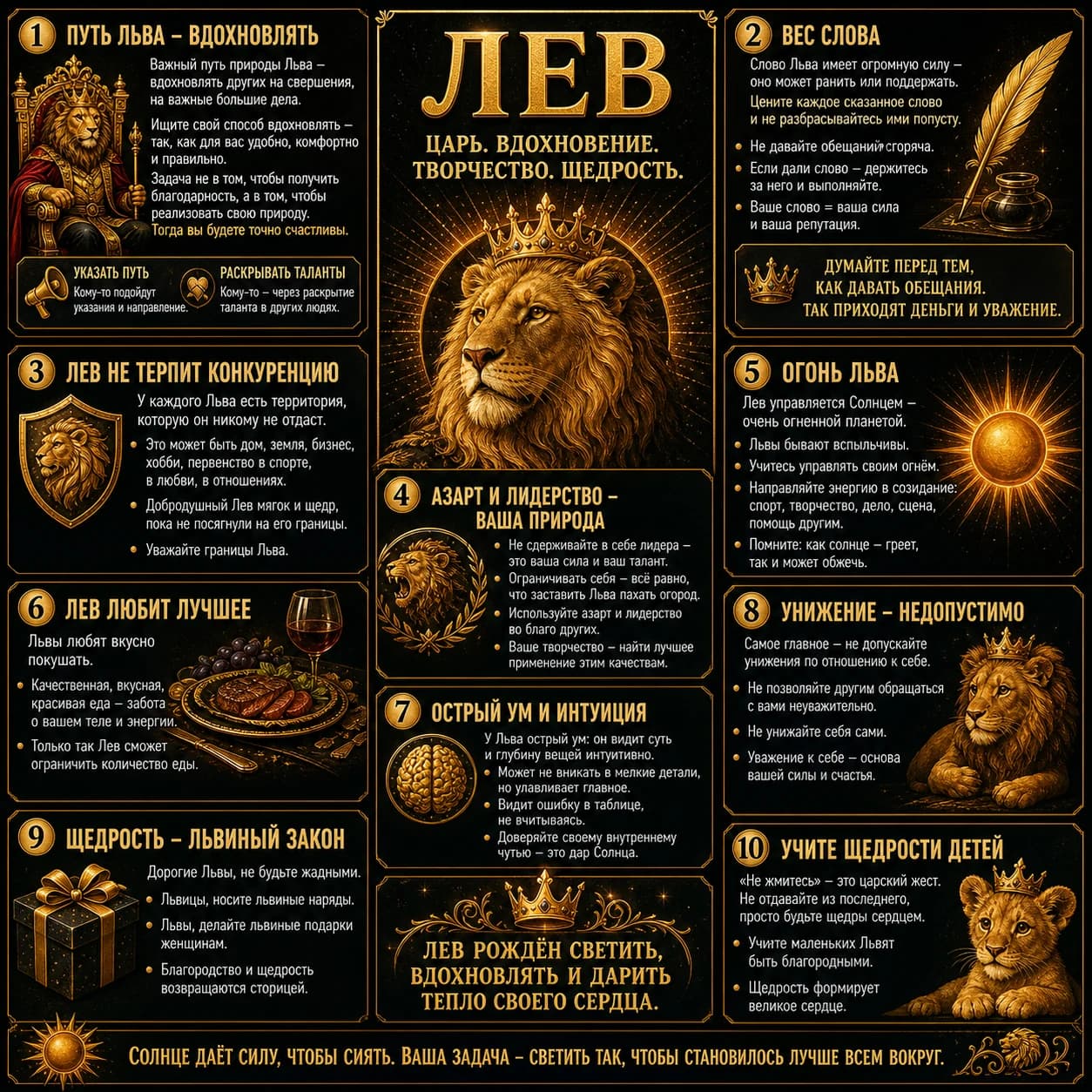 ♌ лев или симха