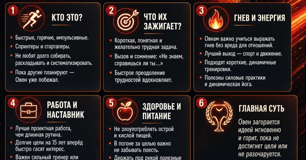 Восходящий знак Овен
