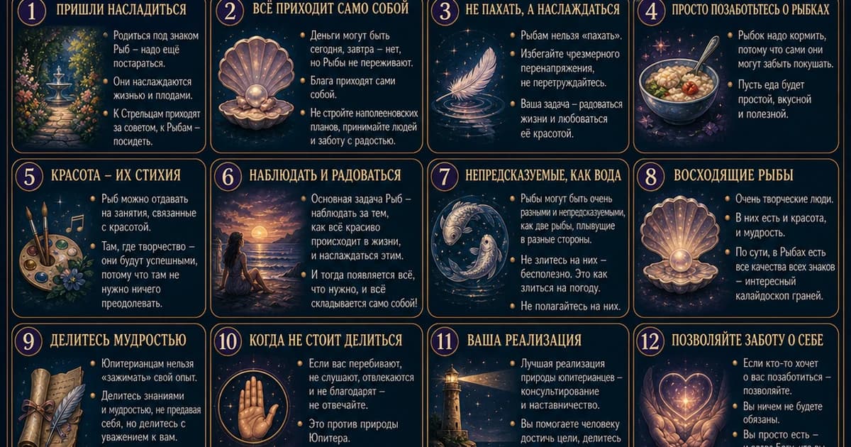 Восходящий знак Рыбы