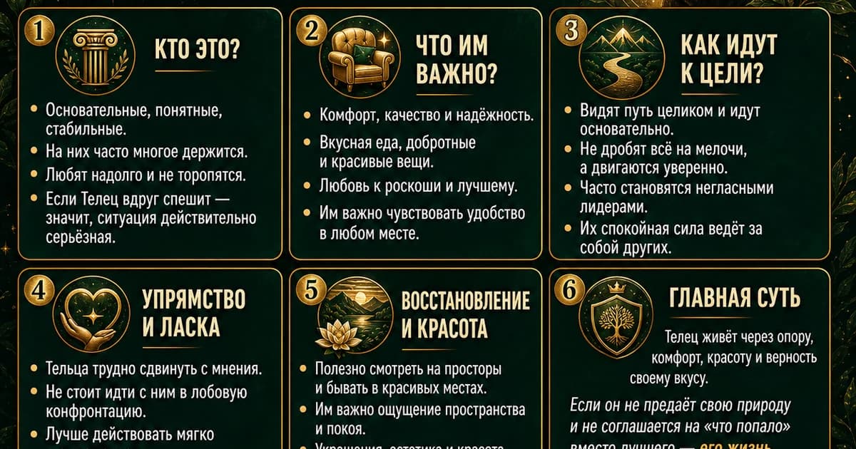 Восходящий знак Телец