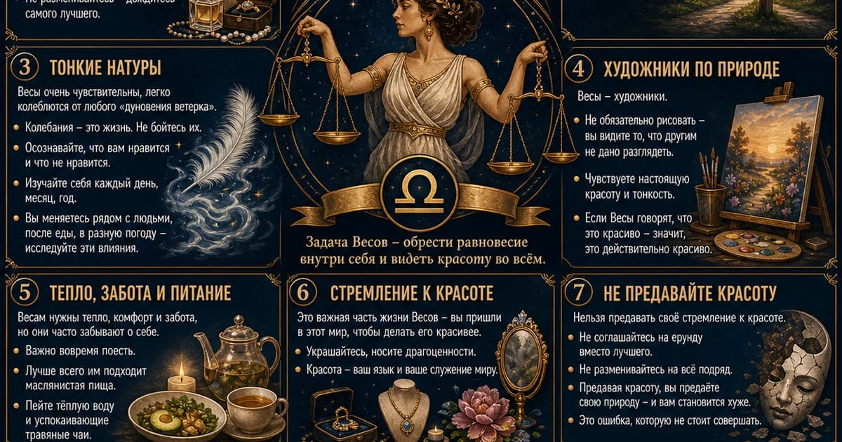 Восходящий знак Весы