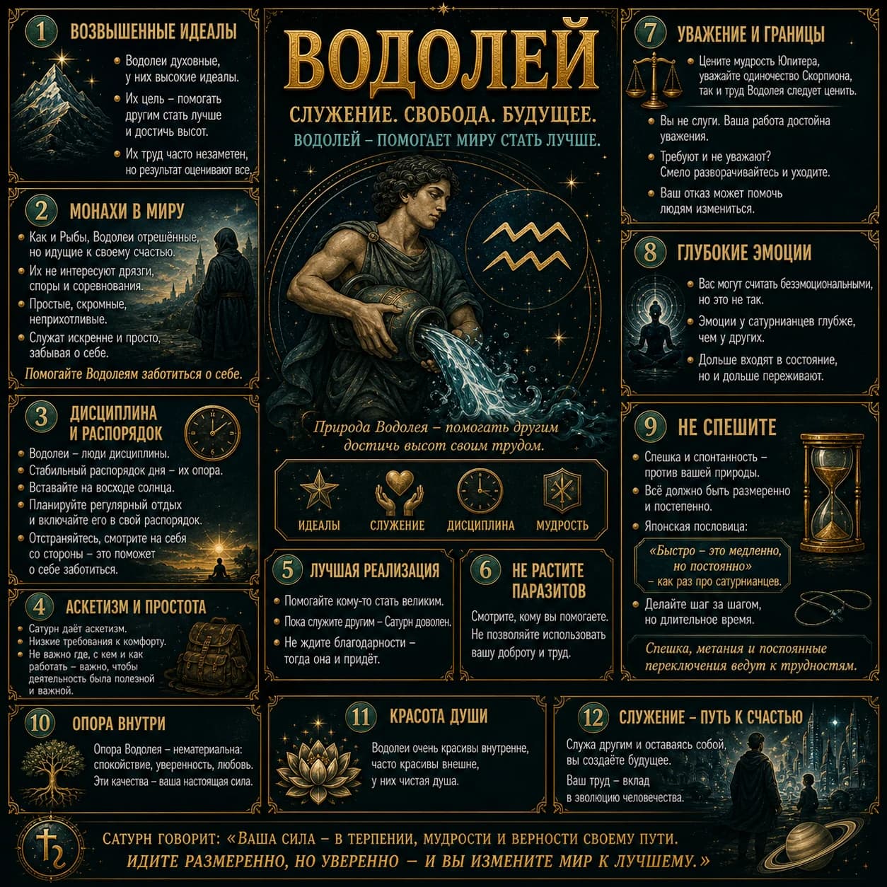 ♒ водолей или кумбха