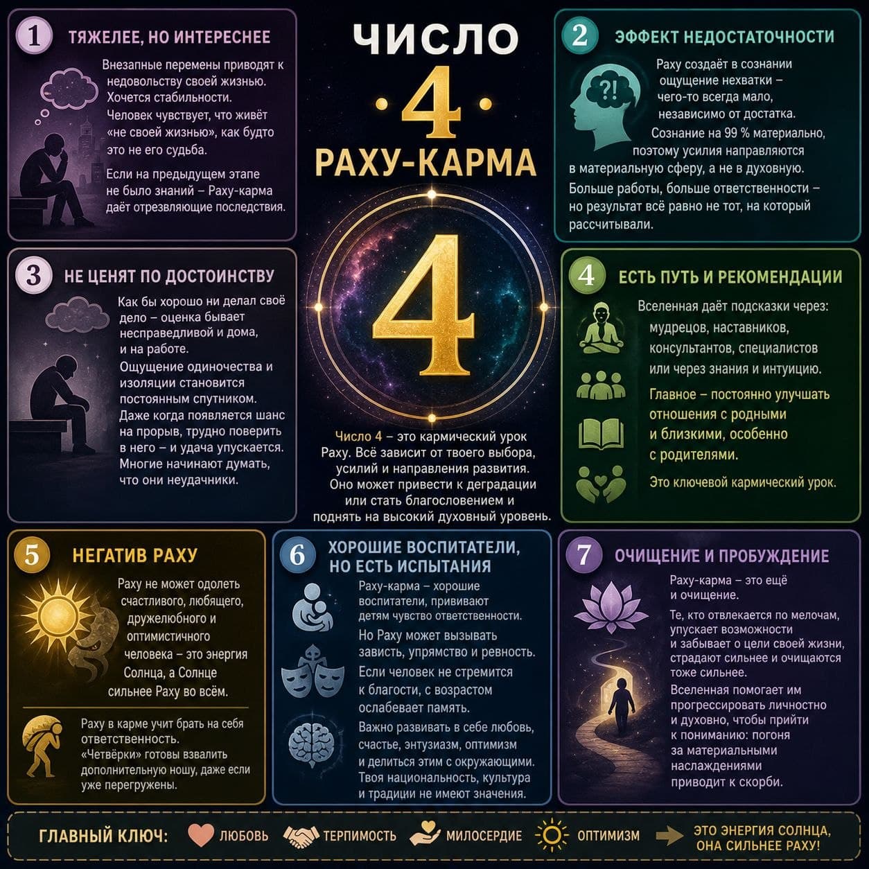 Карма 4: система и устойчивость