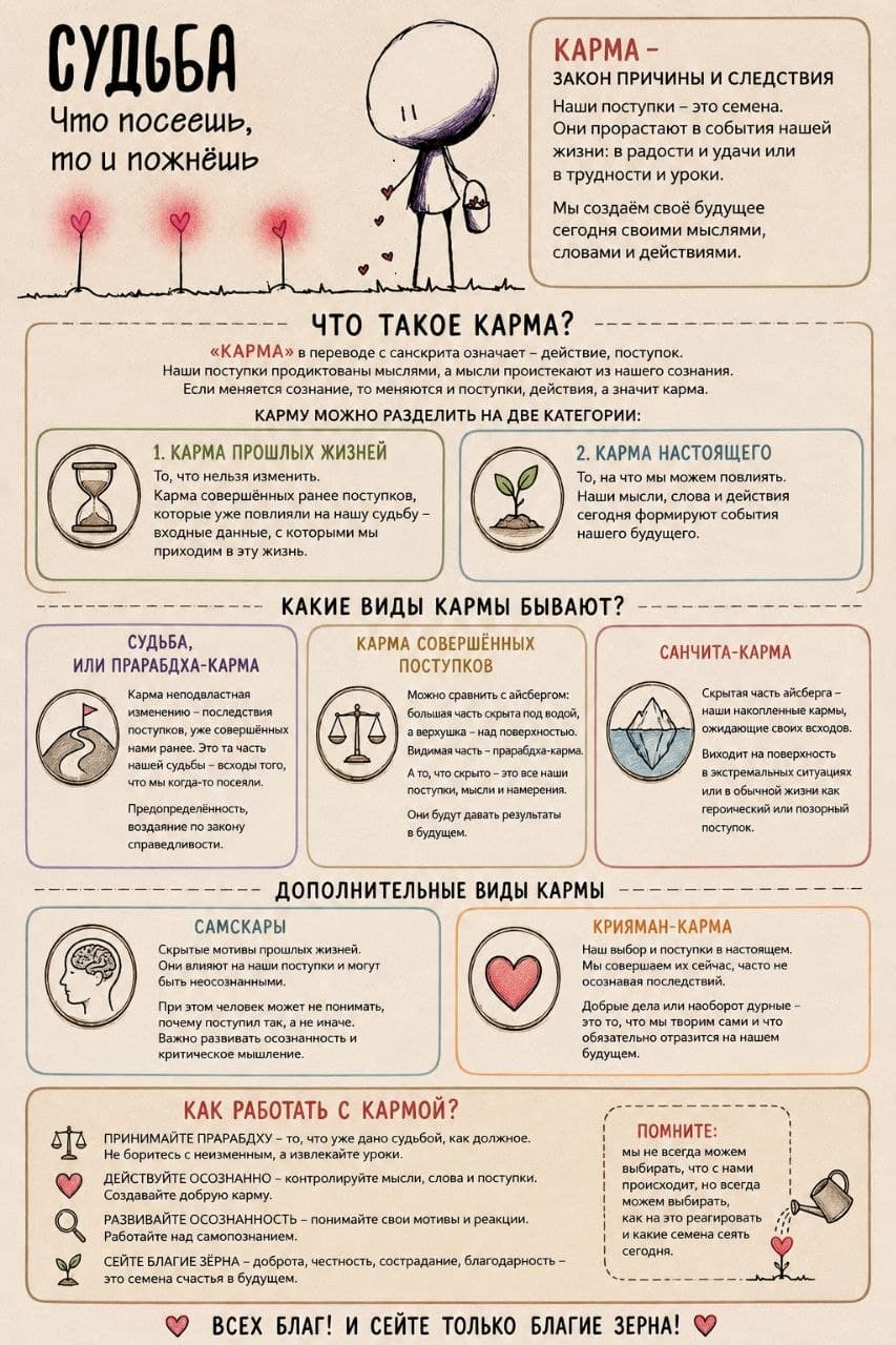 Карма в расчёте по дате рождения
